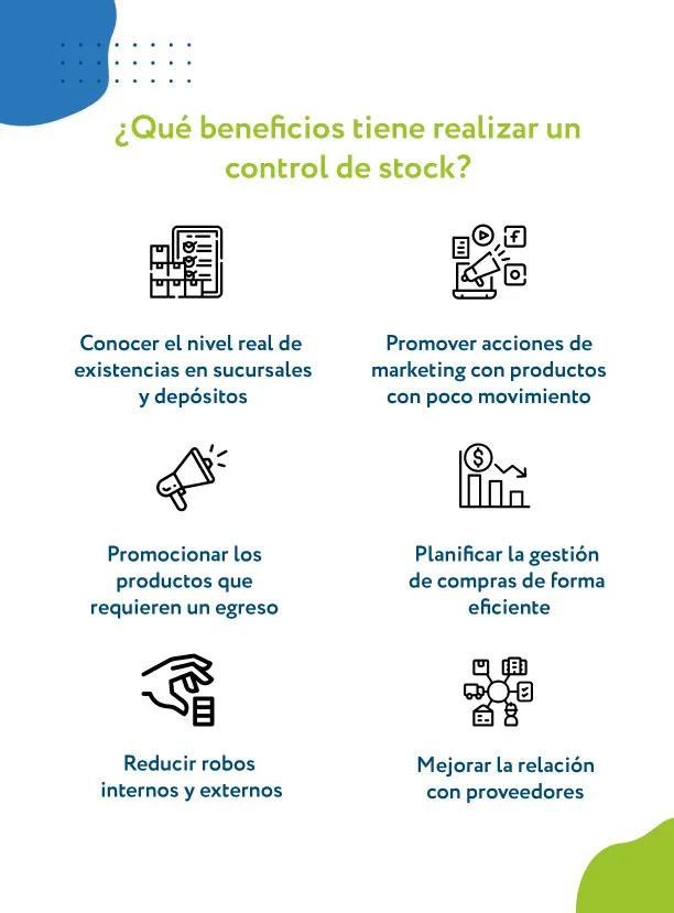 beneficios de realizar un control de stock