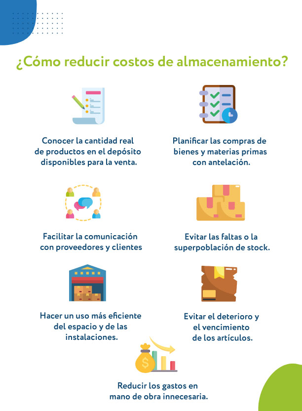 Cómo reducir costos de almacenamiento
