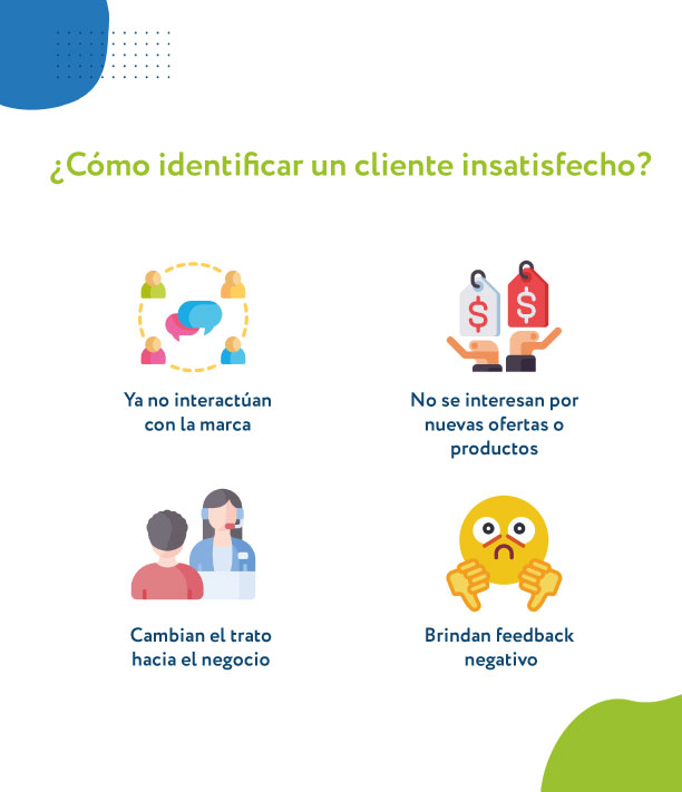 cómo identificar un cliente insatisfecho