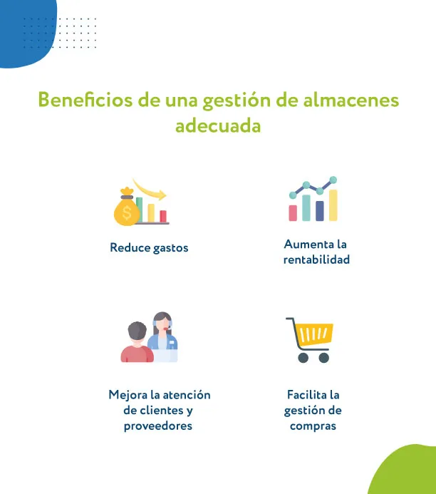 beneficios de una gestión de almacenes adecuada