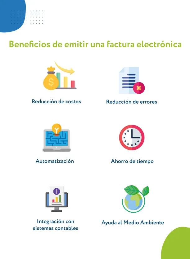 beneficios de emitir una factura electrónica