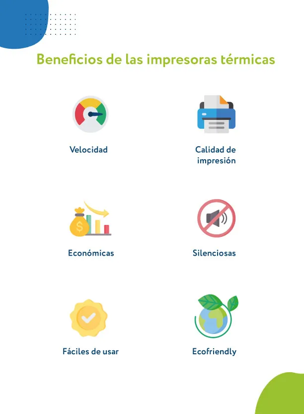Beneficios de la impresora térmica