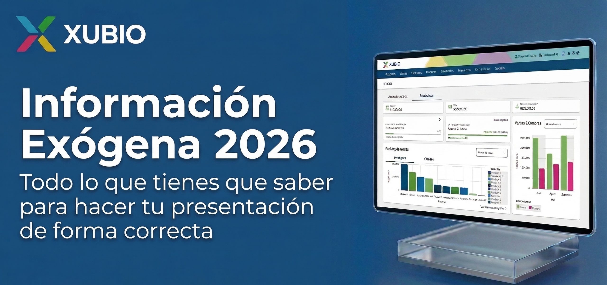 xubio informacion exogena 2026