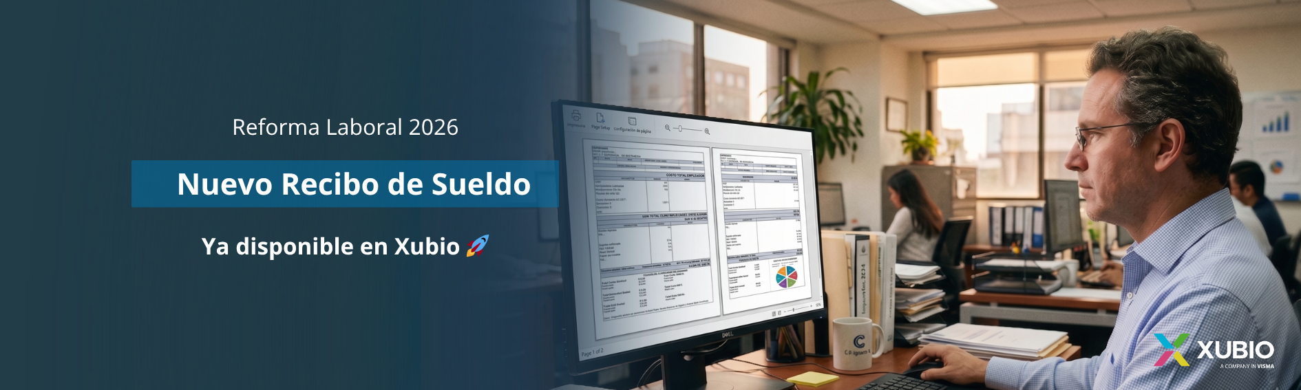 Nuevo recibo de sueldo en Xubio